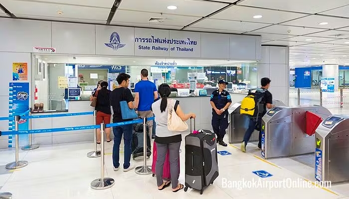 BKK airport metro station