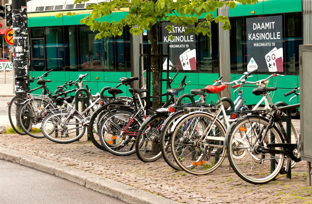 Helsinki bicycles