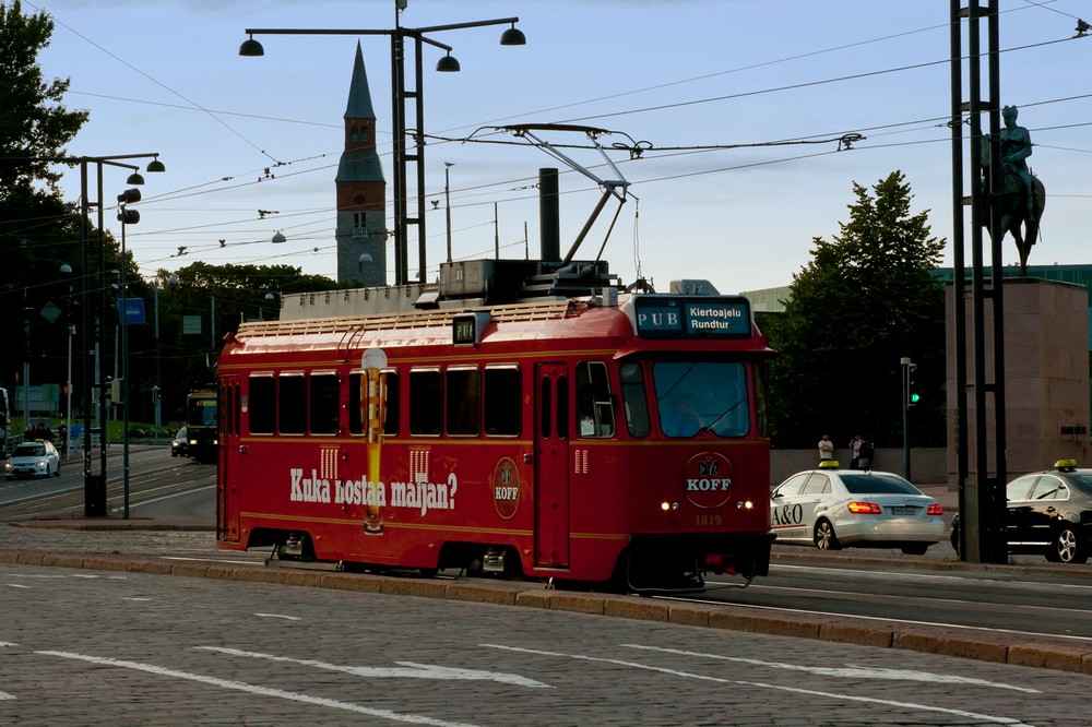 Helsinki old tram