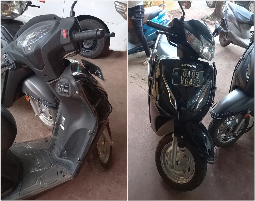 Our first bike for rent in South Goa