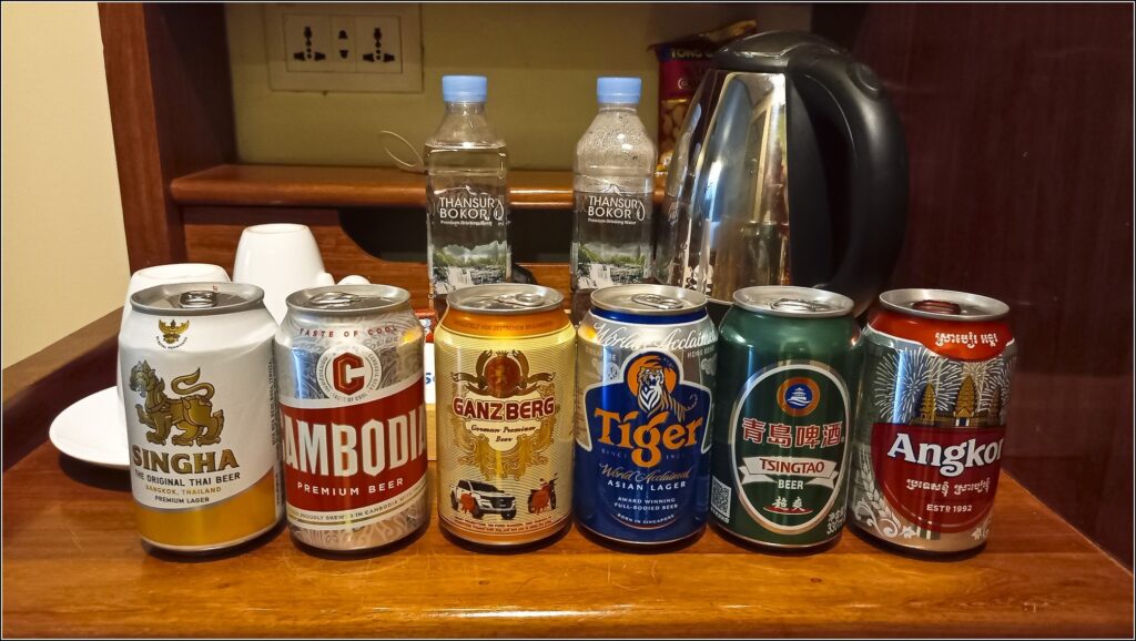 Travel to Cambodia 2022 Cambodian beer