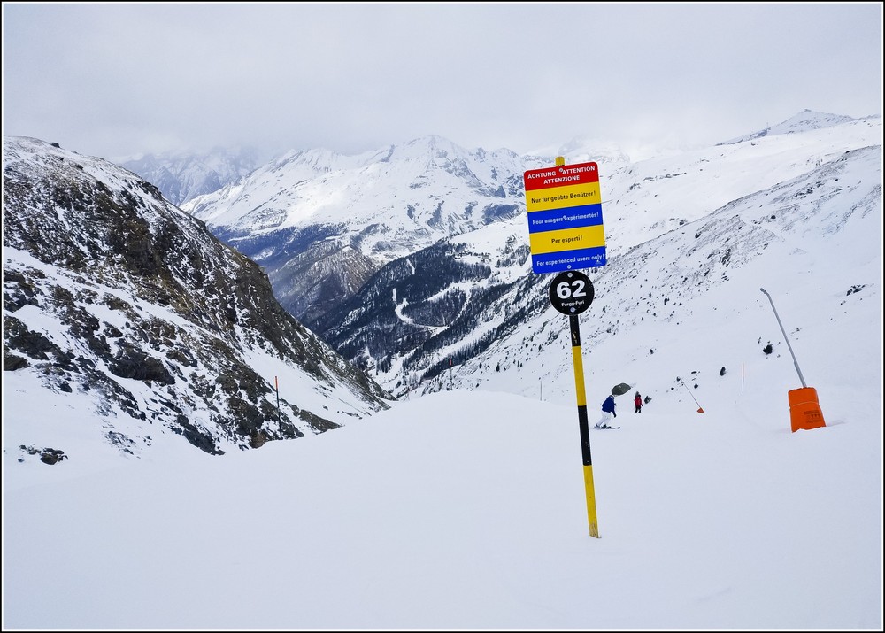 Zermatt and his Matterhorn: skiing for the first time