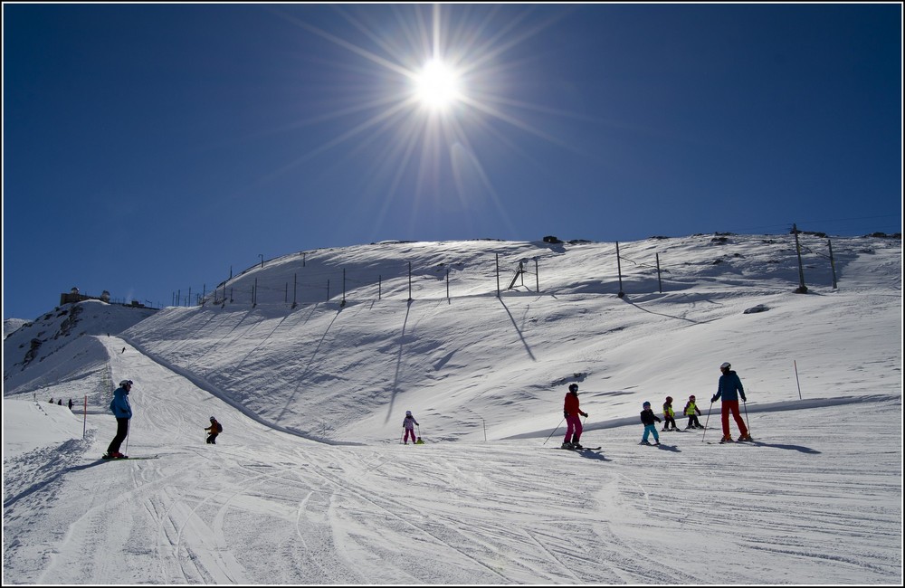 Zermatt and his Matterhorn: skiing for the first time