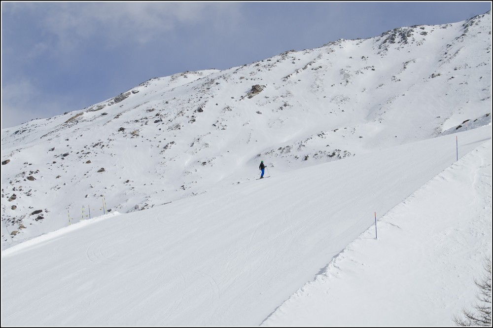 Zermatt and his Matterhorn: skiing for the first time
