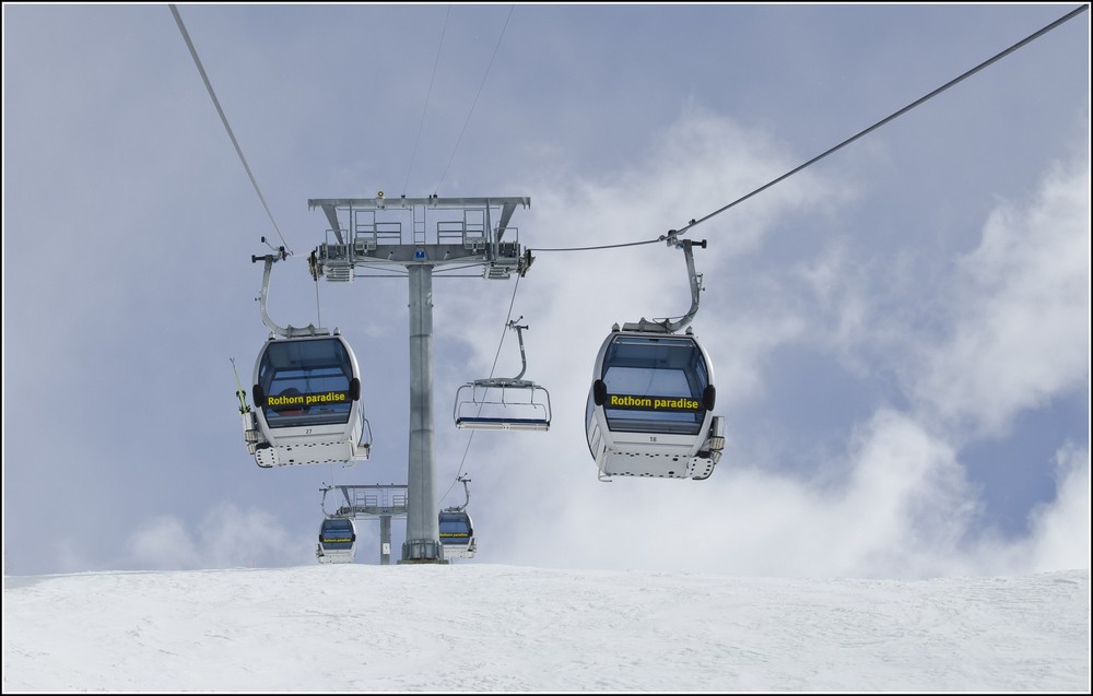 Zermatt and his Matterhorn: skiing for the first time