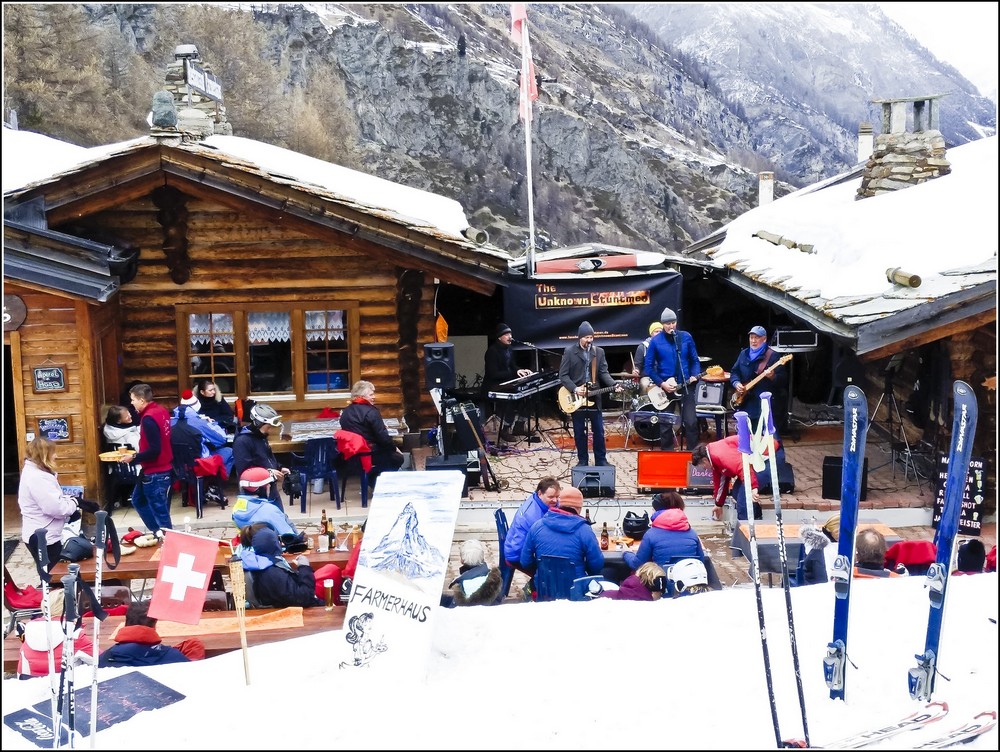 Zermatt and his Matterhorn: skiing for the first time