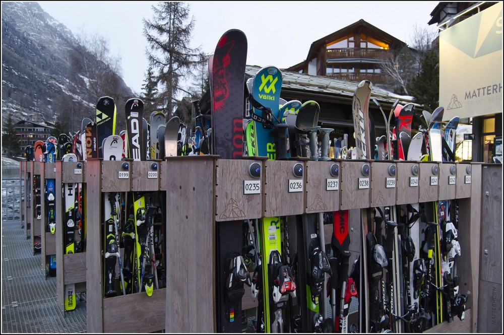 Zermatt and his Matterhorn: skiing for the first time