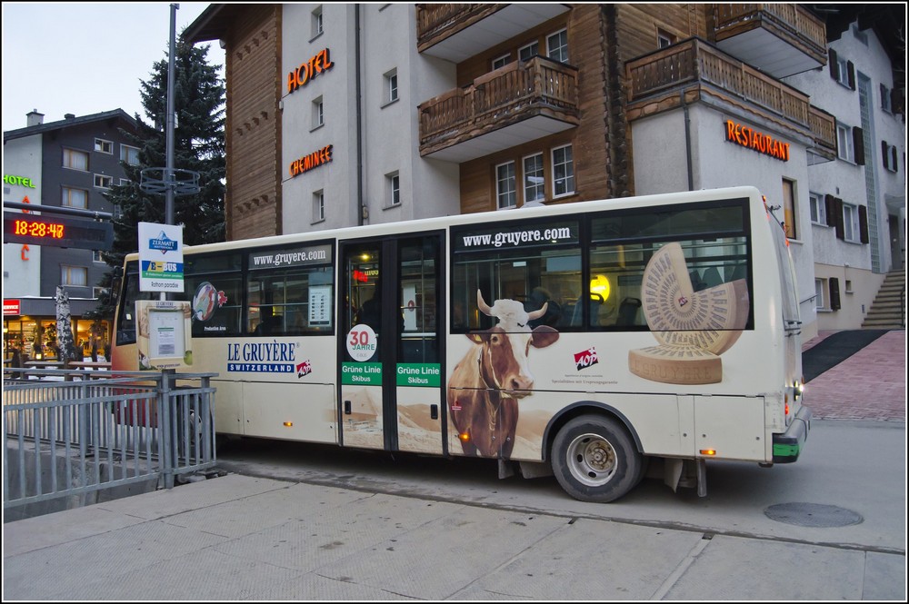 Zermatt and his Matterhorn: skiing for the first time