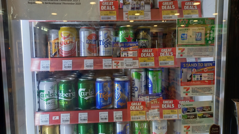 Kuala Lumpur beer price