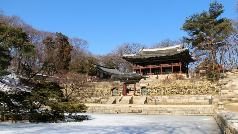Chuhapnu Pavilion in the Secret Garden of Changdeokgung Palace, Seoul