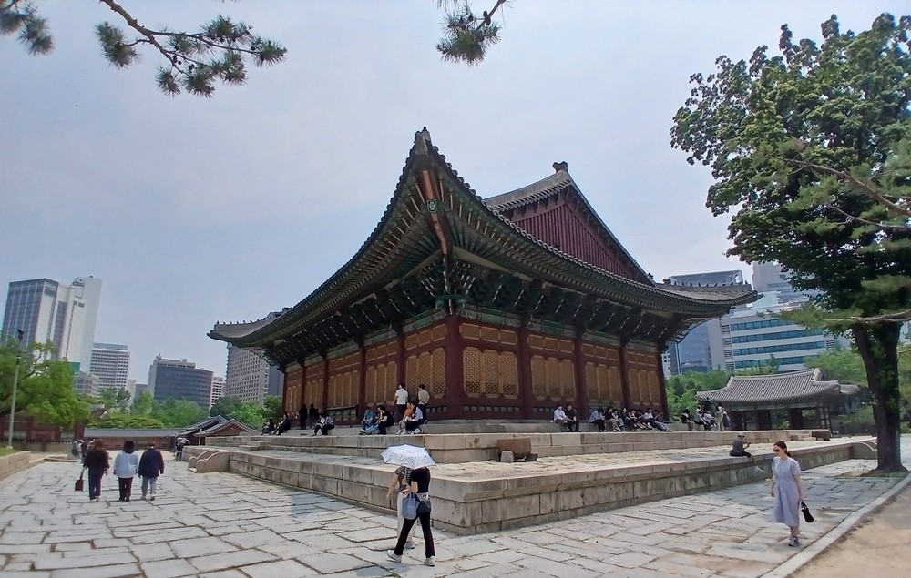 Deoksugung Palace territory in Seoul