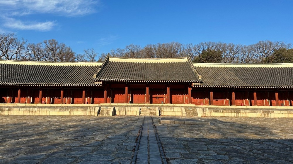 Jongmyo Shrine in Seoul, South Korea